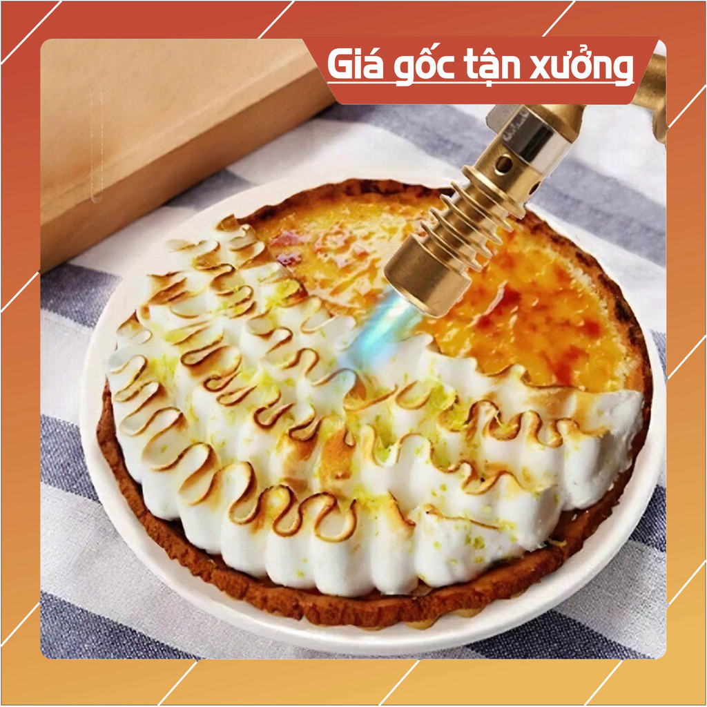 khò gas Đèn khò gas 1300 độ bằng đồng nguyên khối độ bền cao khò gas, đầu khò ga mini đầu khò gas bếp ga nhật thùng đá