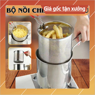 Nồi Chiên Sâu Đa ,Tuido Shop Dễ Dàng Vệ Sinh Nồi Nhỏ Nồi Chiên Nhật Bản Cho Nhà Bếp Ngoài Trời 1,2L