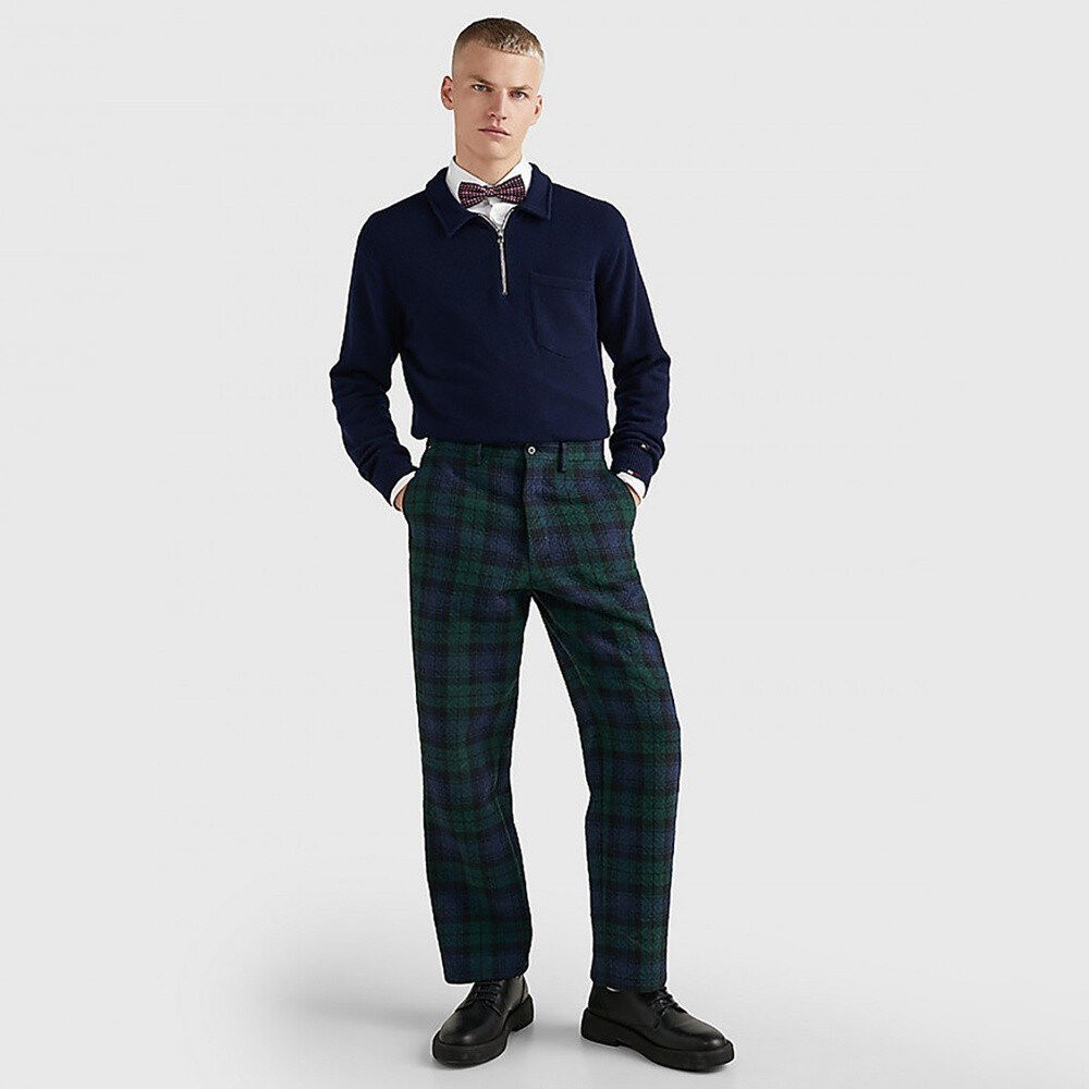 TOMMY HILFIGER - Quần Dài Nam Murray Chino Black Watch MW0MW29654DW5