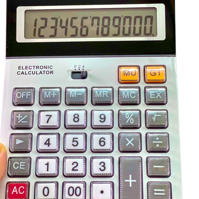 Máy Tính DS-480. Máy tính để bàn siêu bền chống trôi mờ chữ số thuận lợi khi tính toán. LMS