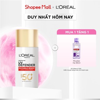 Sữa Chống Nắng Phổ Rộng Vô Hình Thoáng Da, Kháng Mọi Tác Động UV Invisible Resist SPF 50+ PA++++ L’Oréal Paris 50ml