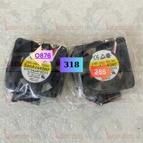 Quạt Sanyo Denki 9WF0424F6D03 A90L-0001-0507 #A - Thiết bị làm mát hiệu suất cao, lý tưởng cho mọi k