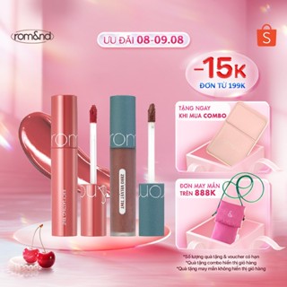 Combo Son kem Romand Zero Velvet Tint 5.5g + Son Tint lì Romand Juicy Lasting Tint 5.5g