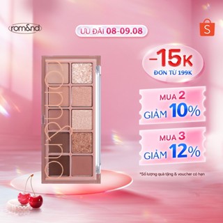 [Rom&nd] Bảng phấn mắt 10 màu siêu lấp lánh Hàn Quốc Romand Better Than Palette 7.5g