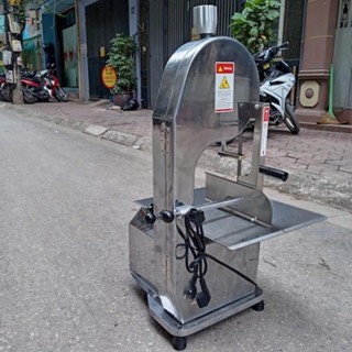 Máy Cưa Xương Giò Heo Inox 304  ,Máy Cắt Thịt Cá Đông Lạnh Công Suất 1500W Lưỡi Cưa 165mm lõi đồng 100%