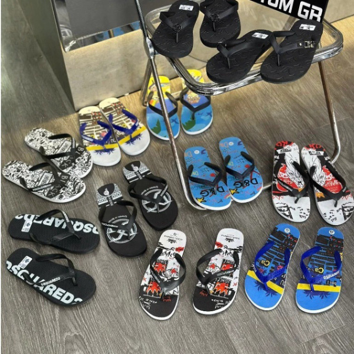 Dép Tông  DG - DSQ  xỏ ngón cực chất - Tông đi biển lên chân chuẩn form hàng S.cấp full box
