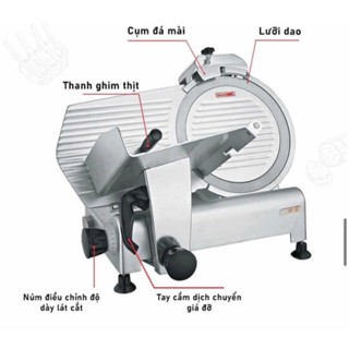 [HÀNG CHÍNH HÃNG] MÁY THÁI THỊT ES250 ĐÔNG LẠNH THỊT NGUỘI-THỊT LUỘC-GIÒ CHẢ ES250