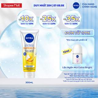 Serum Dưỡng Thể & Chống Nắng SPF50 PA+++ NIVEA Vitamin Super C+ (300 ml) - 99195