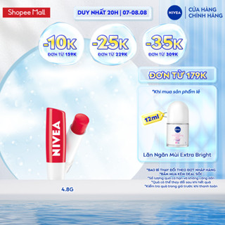 Son Dưỡng NIVEA Strawberry Shine Sắc Đỏ Dâu Tây (4.8 g) - 85083
