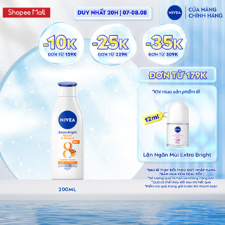 Sữa Dưỡng Thể NIVEA Phục Hồi & Chống Nắng Ban Ngày từ 8 Super Foods (200 ml) - 88310