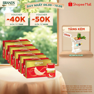 Combo 5 nước yến thật BRAND'S đường phèn (42 ml x 30 lọ)