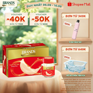 Nước yến thật BRAND'S Đường Phèn (70 ml x 6 lọ)