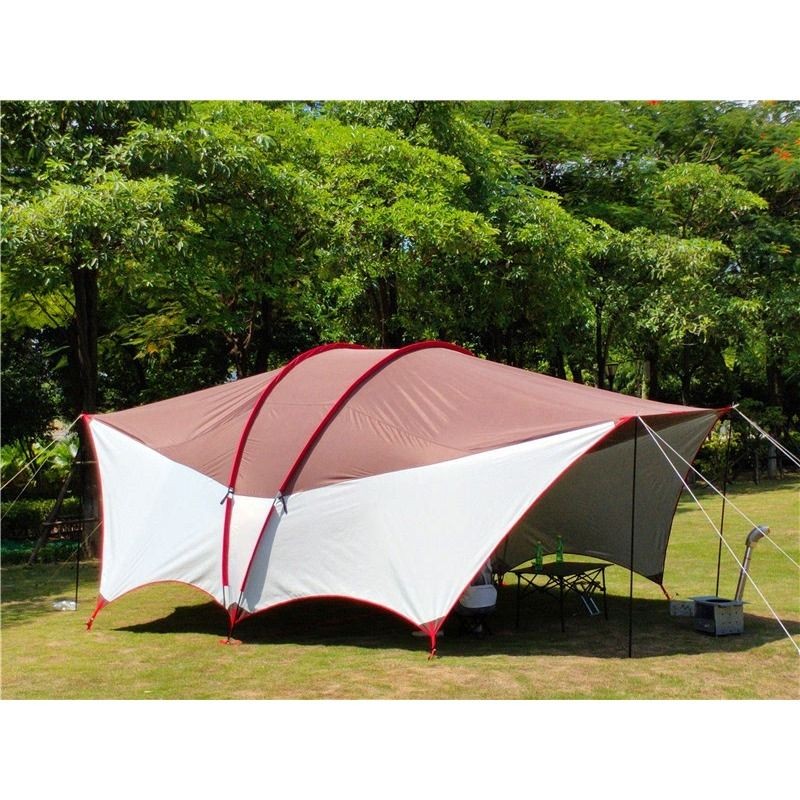 Lều che nắng ngoài trời chống tia UV, kích thước lớn, lều đôi Habibi, che nắng bãi biển, chống mưa, 