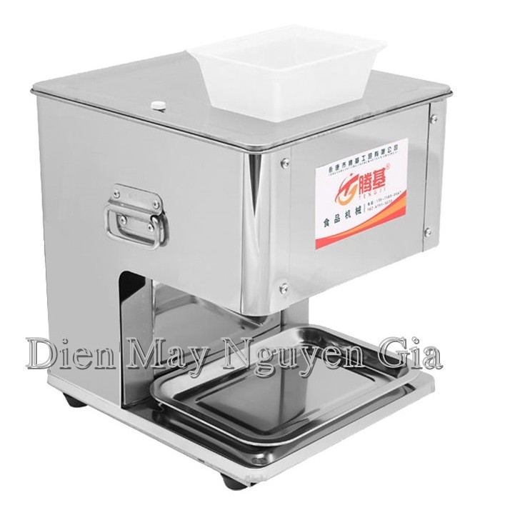 Máy Thái Thịt Tươi Đa Năng Nhập Khẩu – Cắt Thịt Bò, Gà, Cá, Mực Đều & Đẹp, Năng Suất Cao Với Nhiếu dao thay thế