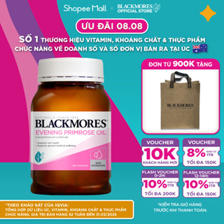 Tinh Dầu Hoa Anh Thảo Hỗ Trợ Cân Bằng Nội Tiết Tố Blackmores Evening Primrose Oil Lọ 190 Viên