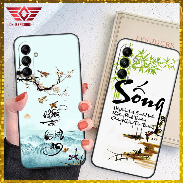 Ốp lưng Samsung A14 4G / A14 5G / A24 / A34 5G / A54 5G Thư pháp mới 2024