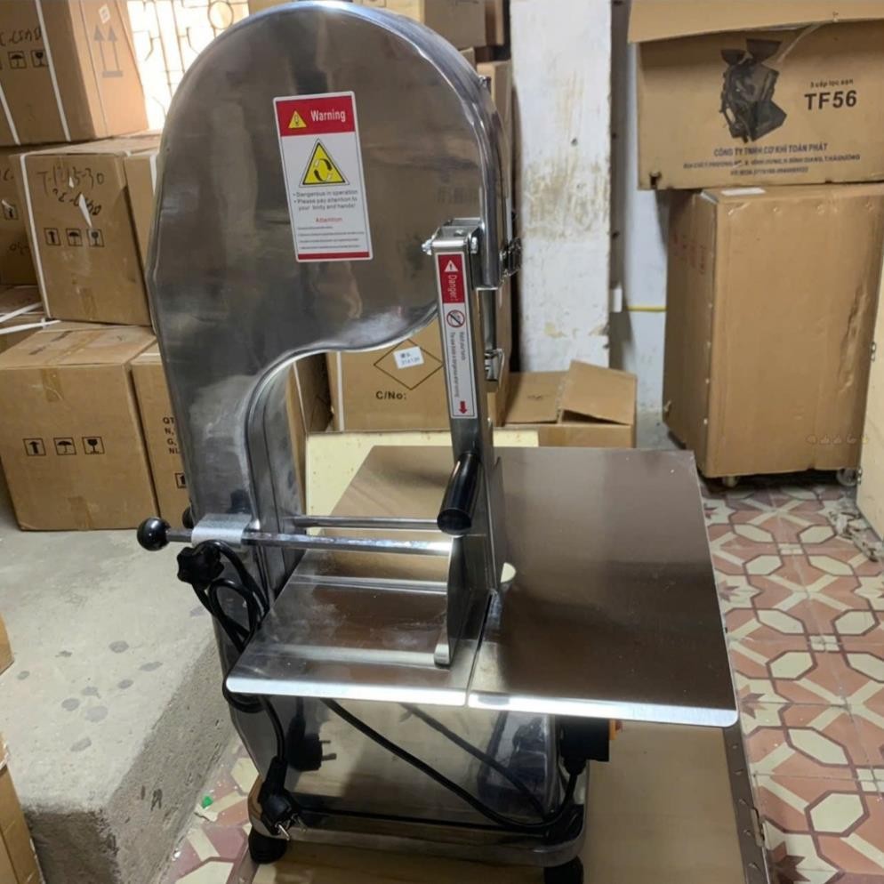 🔪 Máy Cưa Xương SJ‑250 INOX BÓNG MOTO 1500w– Cắt Xương - Thịt Đông Lạnh Công Nghiệp Hiệu Quả Cao