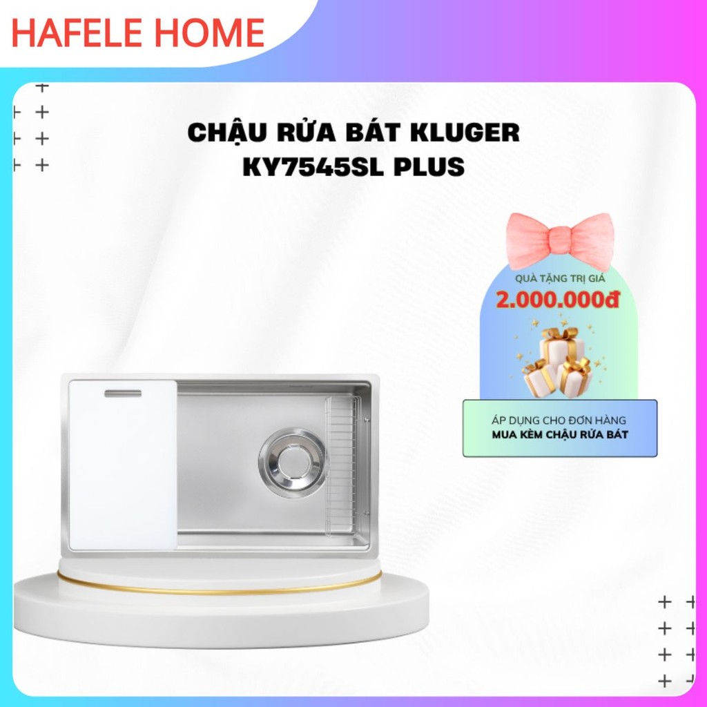 Chậu Rửa Bát Kluger KY7545SL Plus | Bồn rửa bát Kluger KY7545SL Plus | BH 10 NĂM
