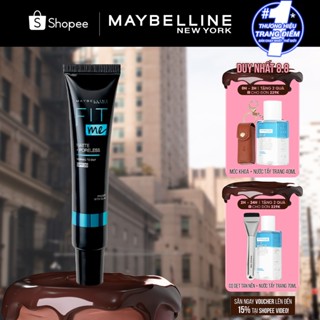 Kem Lót Kiềm Dầu Ngăn Xuống Tông SPF 20 Fit Me Primer Matte+Poreless Maybelline New York 30ml
