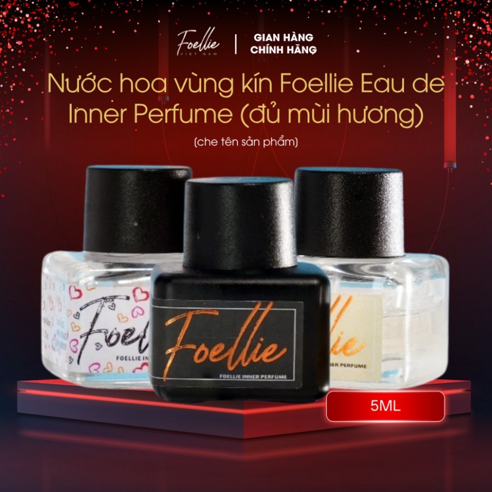 [Che tên] Nước Hoa Foellie Inner Perfume 5ML (Đủ mùi hương)