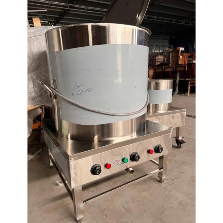 Nồi phở nấu điện đa năng inox 304 cao cấp 20L 30L 40L 50L 60L Với thiết kế INox 304 Chính Hãng Giá T