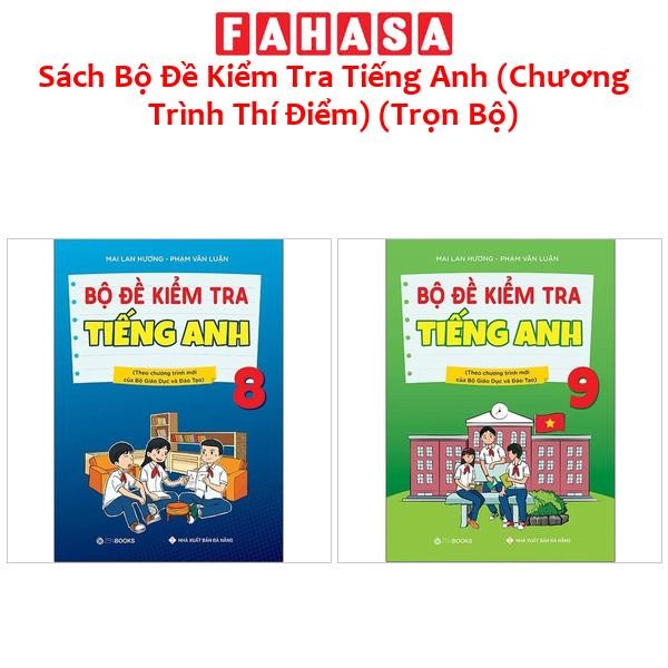 Sách Bộ Đề Kiểm Tra Tiếng Anh (Chương Trình Thí Điểm) (Trọn Bộ)