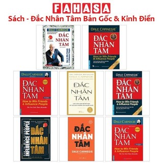 Sách - đắc nhân tâm bản gốc & kinh điển - khổ nhỏ, khổ lớn, bìa cứng, bìa mềm