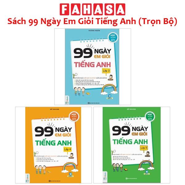 Sách 99 Ngày Em Giỏi Tiếng Anh (Trọn Bộ)