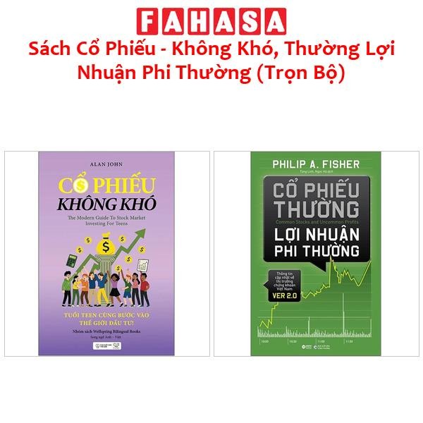 Sách Cổ Phiếu - Không Khó, Thường Lợi Nhuận Phi Thường (Trọn Bộ)