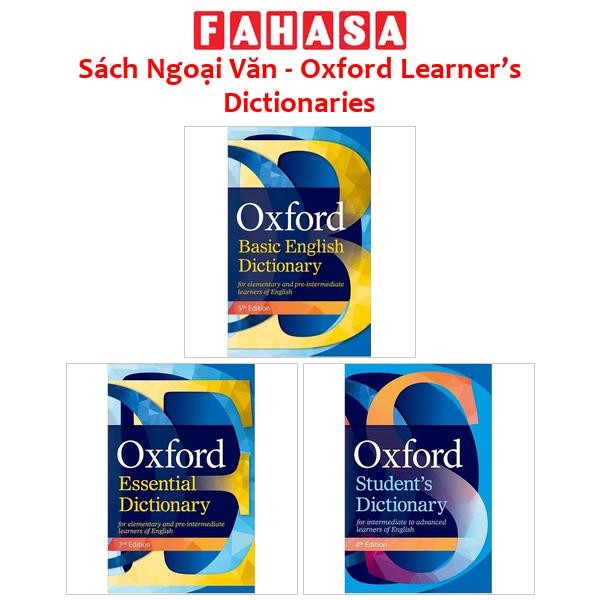 Sách Ngoại Văn - Oxford Learner’s Dictionaries