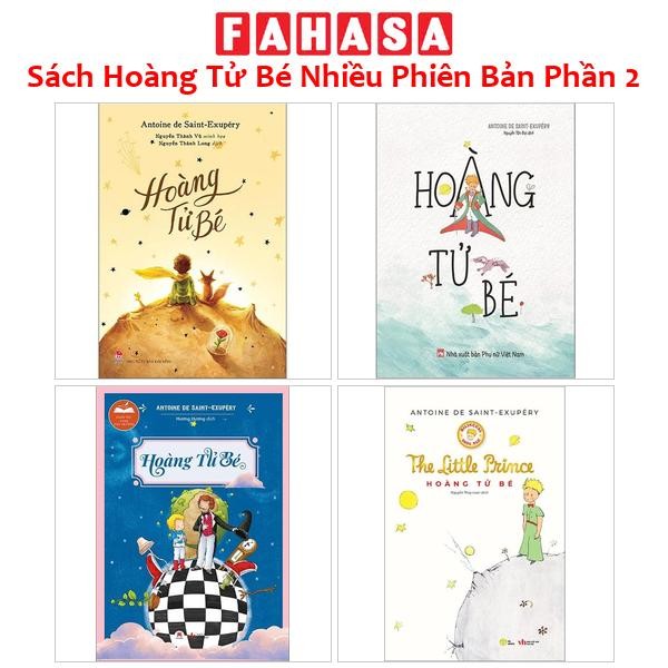 Sách Hoàng Tử Bé Nhiều Phiên Bản Phần 2