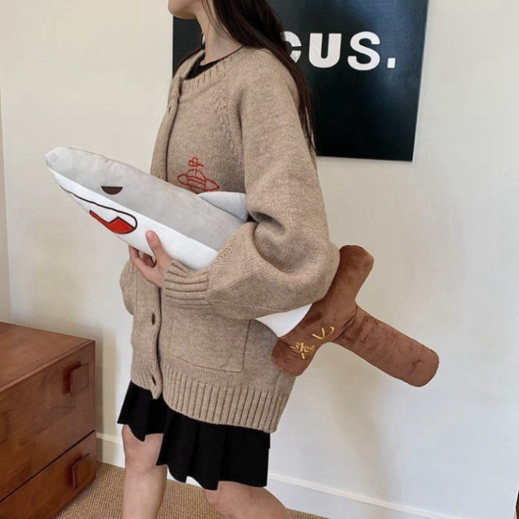 Gấu Bông Thanh Kiếm Cá Mập Dễ Thương Cho Bé 50CM Cực Chất, Thanh Kiếm Cá Mập 50 CM