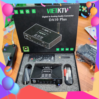 Giai mã âm thanh VietKTV DA10 Plus Có NFC 1 chạm để kết nối