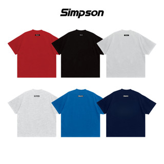 Áo Thun Trơn Form Boxy SIMPSON Local Brand Áo Thun Trơn Unisex Nam Nữ Oversize - TS15