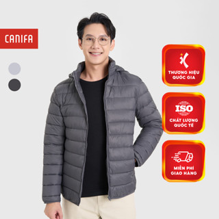Áo khoác chần bông nam CANIFA  siêu nhẹ siêu ấm 8OT24W028