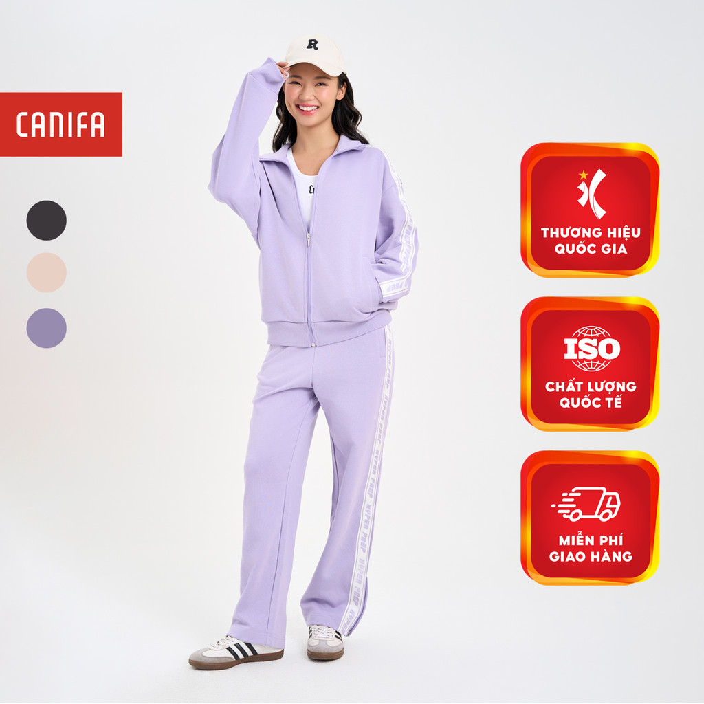 Bộ quần áo nỉ nữ CANIFA 6ST24W003