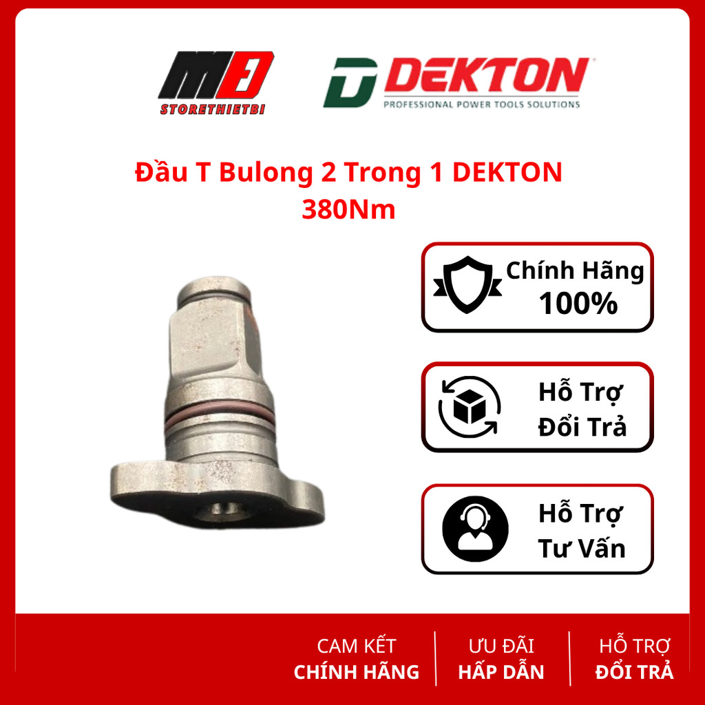 Đầu T Bulong 2 Trong 1 380Nm DEKTON / Đầu T Bulong Đặc 520Nm , 550Nm , 590Nm Dekton