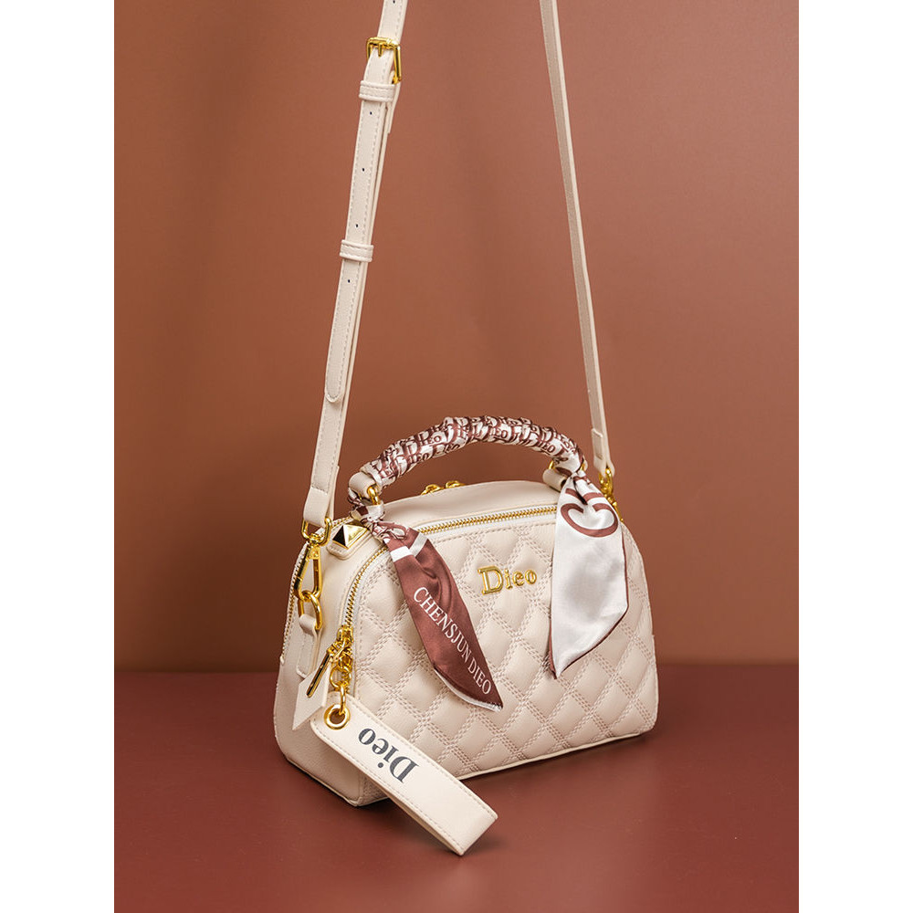 Ốp lưng chính hãng cho phụ nữ, túi đeo chéo nhỏ cao cấp phong cách Chanel, túi vuông nhỏ