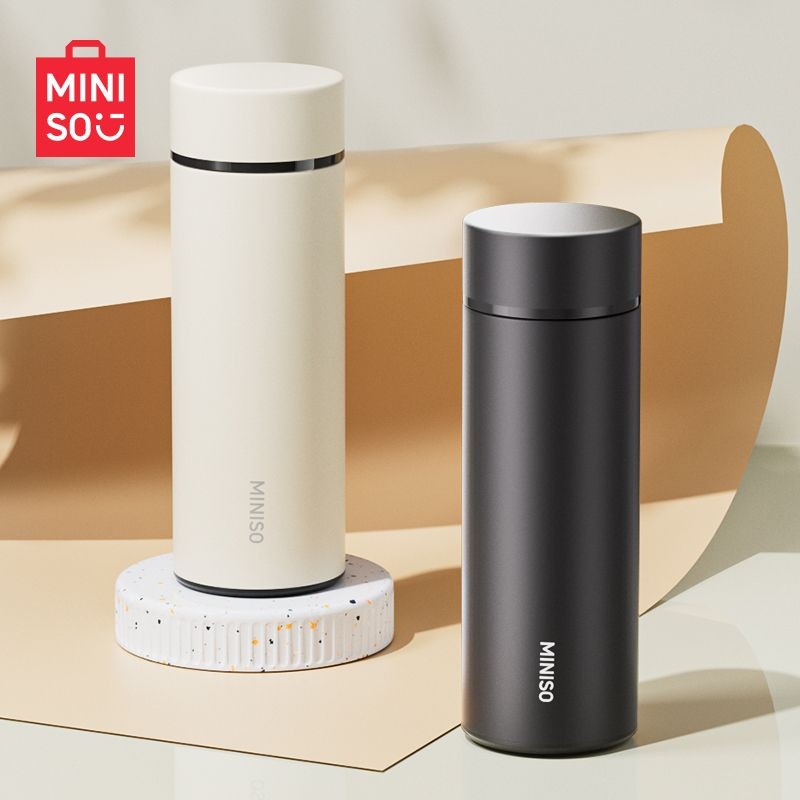 Sản Phẩm Cao Cấp Mingchuang MINISO Cốc Giữ Nhiệt316Ly trà cao cấp bằng thép không gỉ cho phụ nữ, ly 