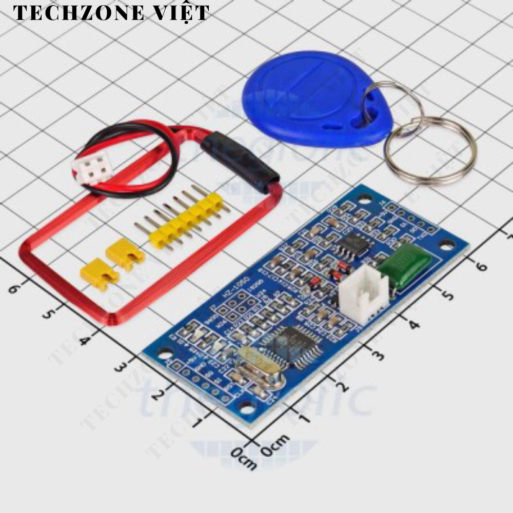 HZ-1050 Mạch Đọc RFID 125Khz TechZone Việt