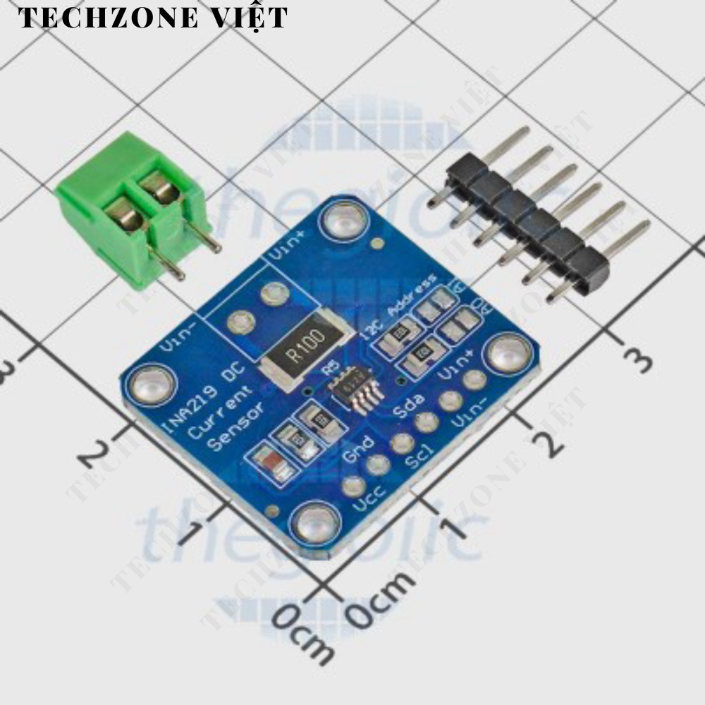 INA219 Cảm Biến Dòng Điện, Điện Áp 3.2A TechZone Việt