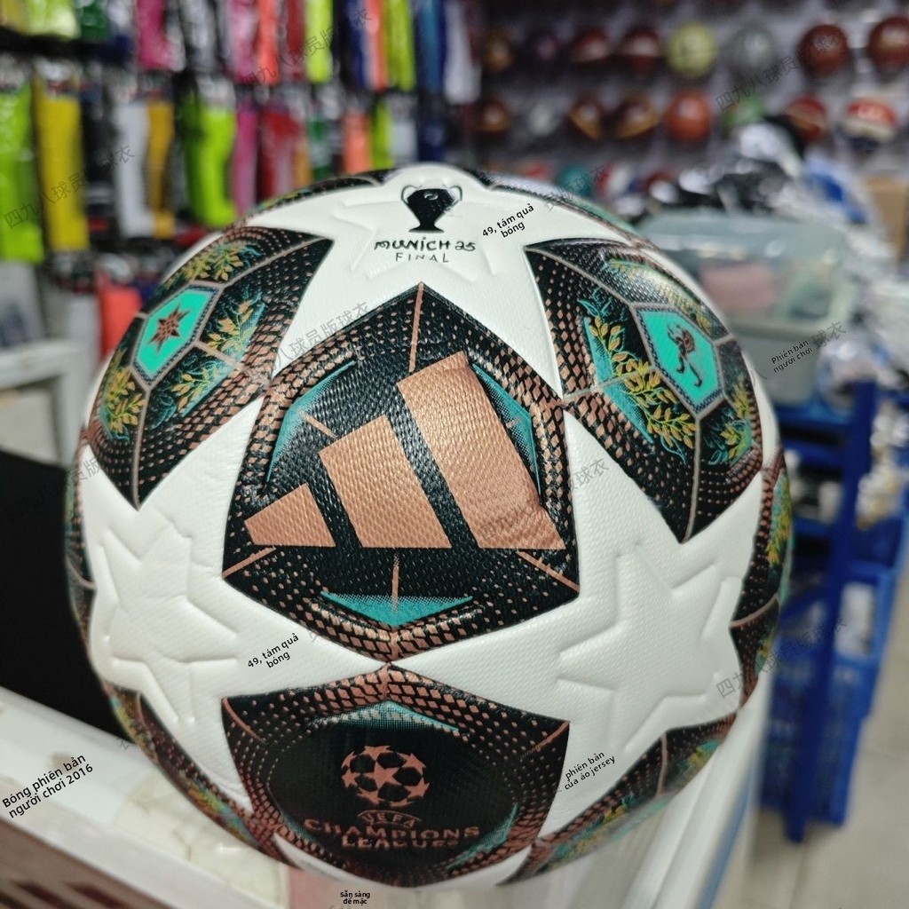 25Vòng loại Champions League UEFA, áo bóng đá Champions League, liên kết nhiệt liền mạch, chống mài 