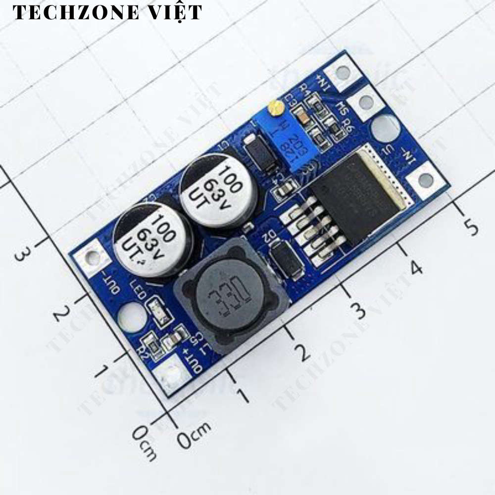 LM2596HV Mạch Giảm Áp 3A TechZone Việt