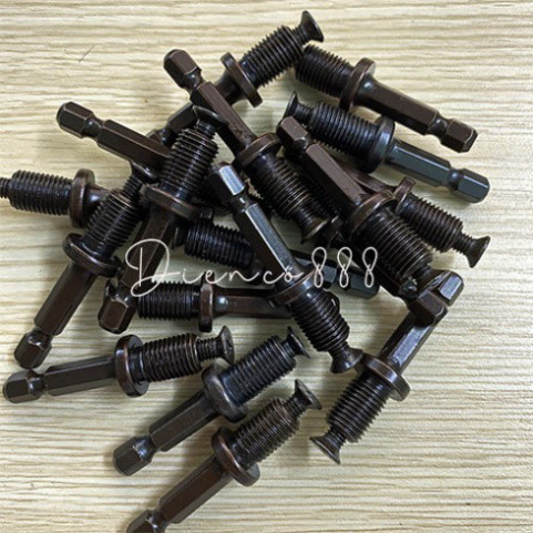 Trục chuyển đổi máy bắn vít, lắp đầu khoan 10mm và ren 3/8 (bao gồm 1 sản phẩm)