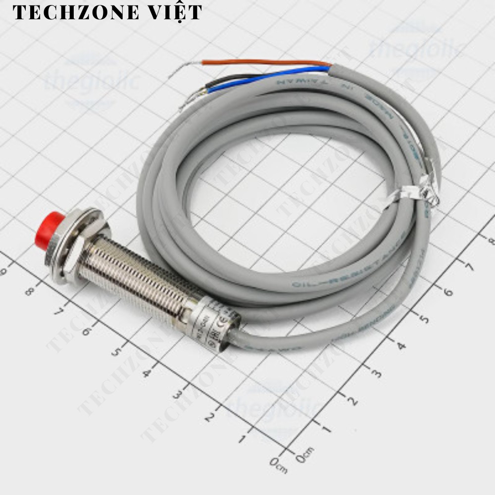 PM12-04N NPN Cảm Biến Tiệm Cận NPN-NO 4mm TechZone Việt
