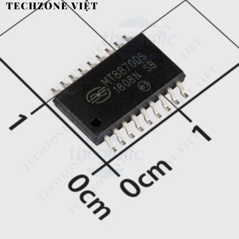 [2 Cái]- MT8870DS Telecom IC DTMF Receiver, 18-SOIC TechZone Việt