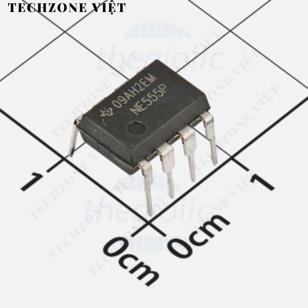 [5 Cái]- NE555P IC Timer Circuit 100kHz 8-DIP TechZone Việt