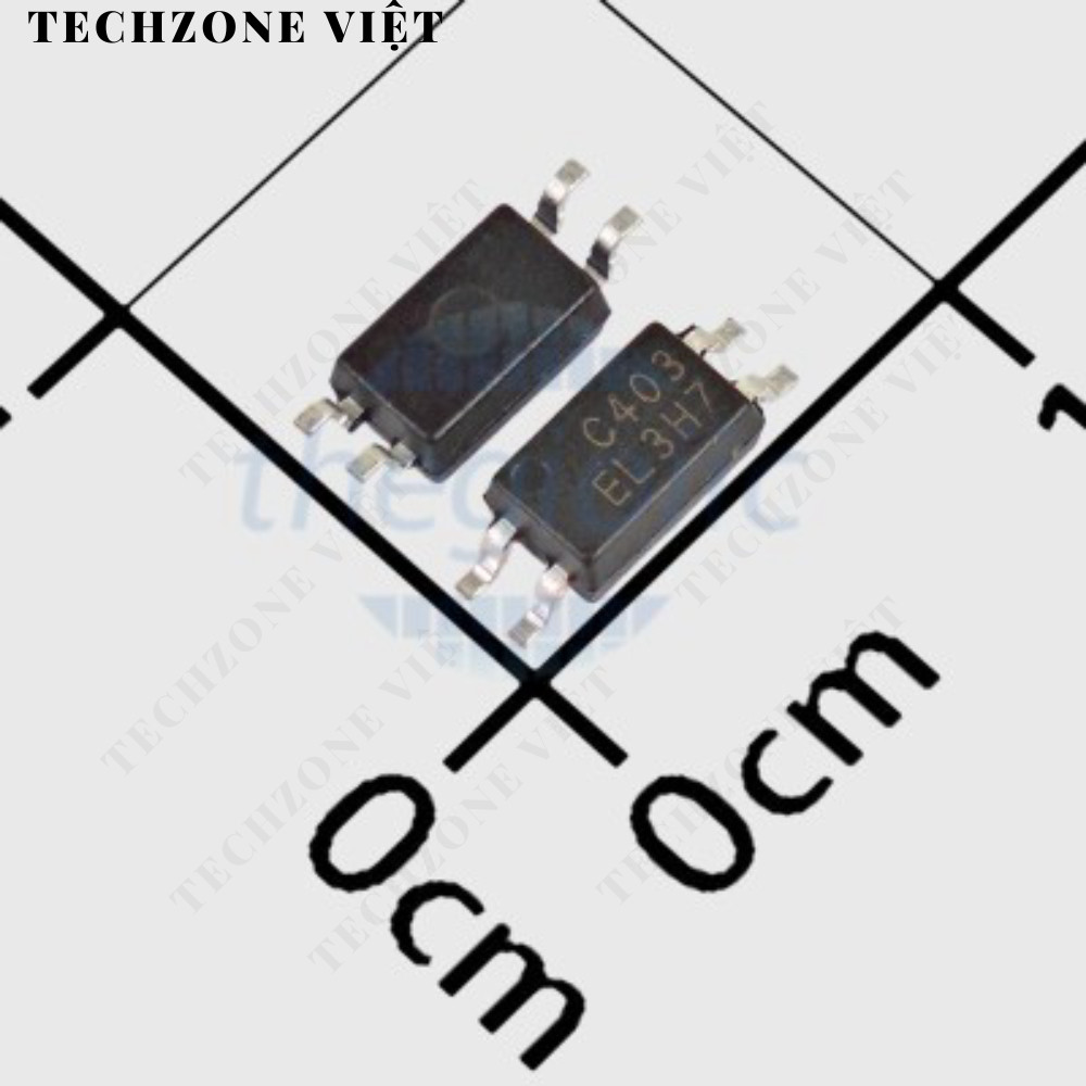 [10 Cái]- EL3H7 Optoisolator Transistor Output 3750Vrms 1 Channel, 4-SSOP TechZone Việt