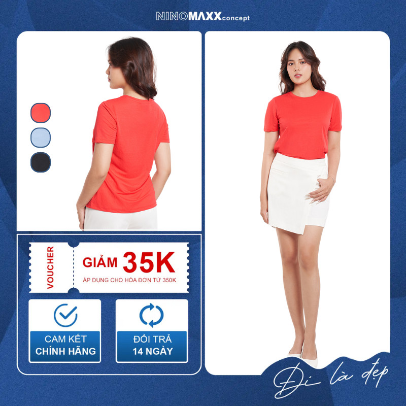  N&M Áo Thun Nữ Basic Nhiều Màu 2310001