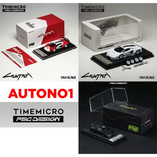 Các mẫu mô hình xe Lamborghini Countach LP800 tỉ lệ 1:64 Time micro x PSC Design TM6477